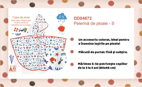 Pelerina de ploaie Ocean, Djeco [3]
