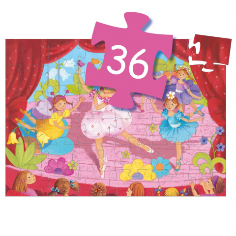 Puzzle Balerina, Djeco [4]