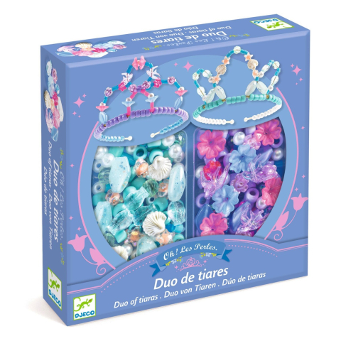 Seturi de Creatie - Set creativ diademe printese, Djeco