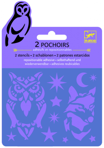 Set sabloane Noapte, Djeco [1]