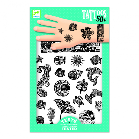 Seturi de Creatie - Tatuaje Modele din Polynesia, Djeco