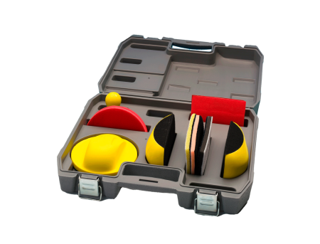Rindele si tampoane de slefuire - Bloc de slefuit - trusa rindele J9 (Kit), Starchem