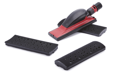 Rindele si tampoane de slefuire - Kit bloc de slefuire manuala cu accesorii concave/convexe, 70 x 200mm/ 70 x 125 mm ShineMate