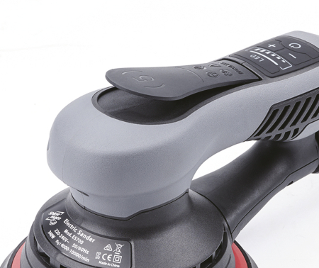 Unelte electrice - Masina de slefuit Heavy dutty - ES700, orbital excentric, Brushless, LED, cablu detasabil, Shine Mate