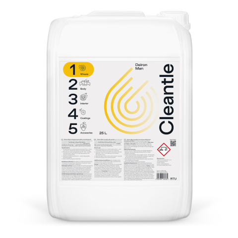 Degresant Auto - Solutie decontaminare jante Cleantle Deiron Man, 25L