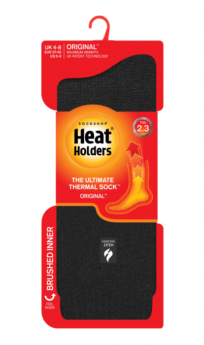 Ciorapi Heat Holders Juniper 37-42, Negre, Antiderapante [2]