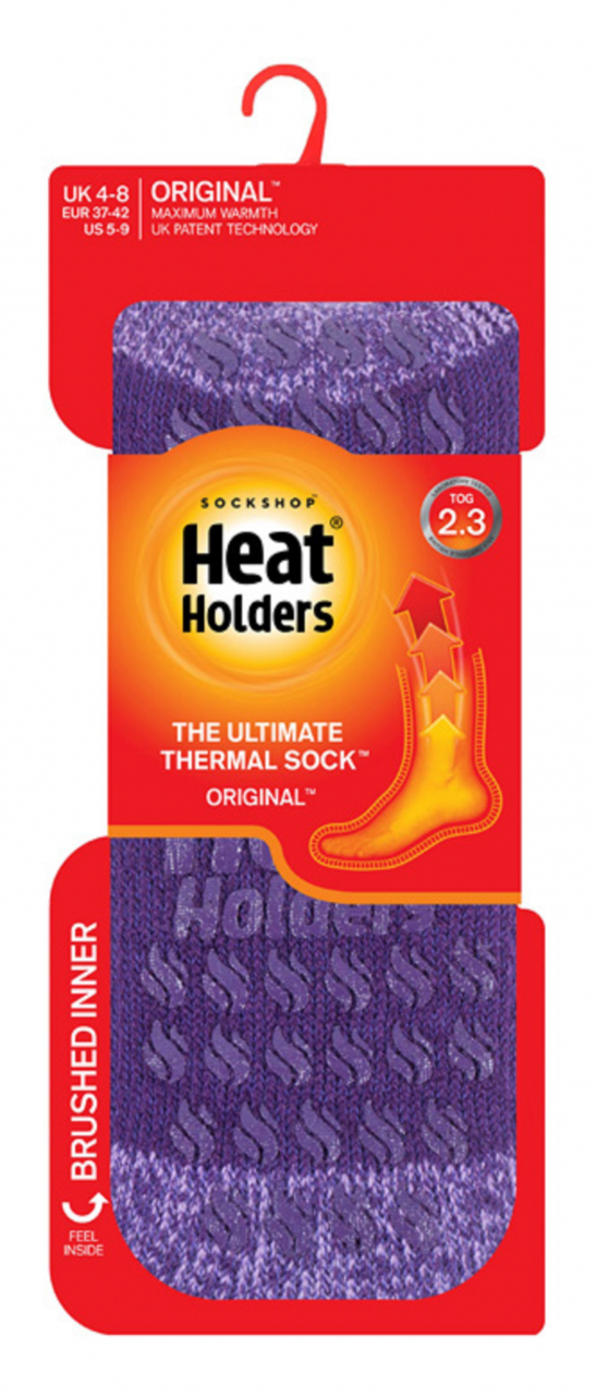 Ciorapi Heat Holders Juniper 37-42, Violet, Antiderapante [2]