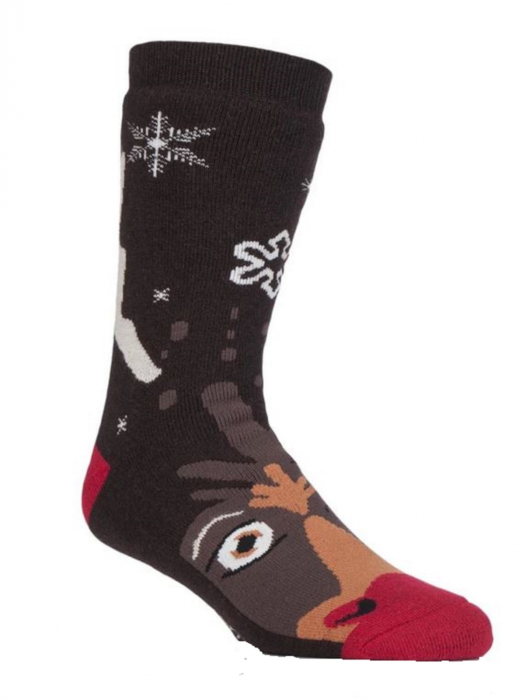Ciorapi Heat Holders Model de Craciun, Rudolph 37-42 [3]