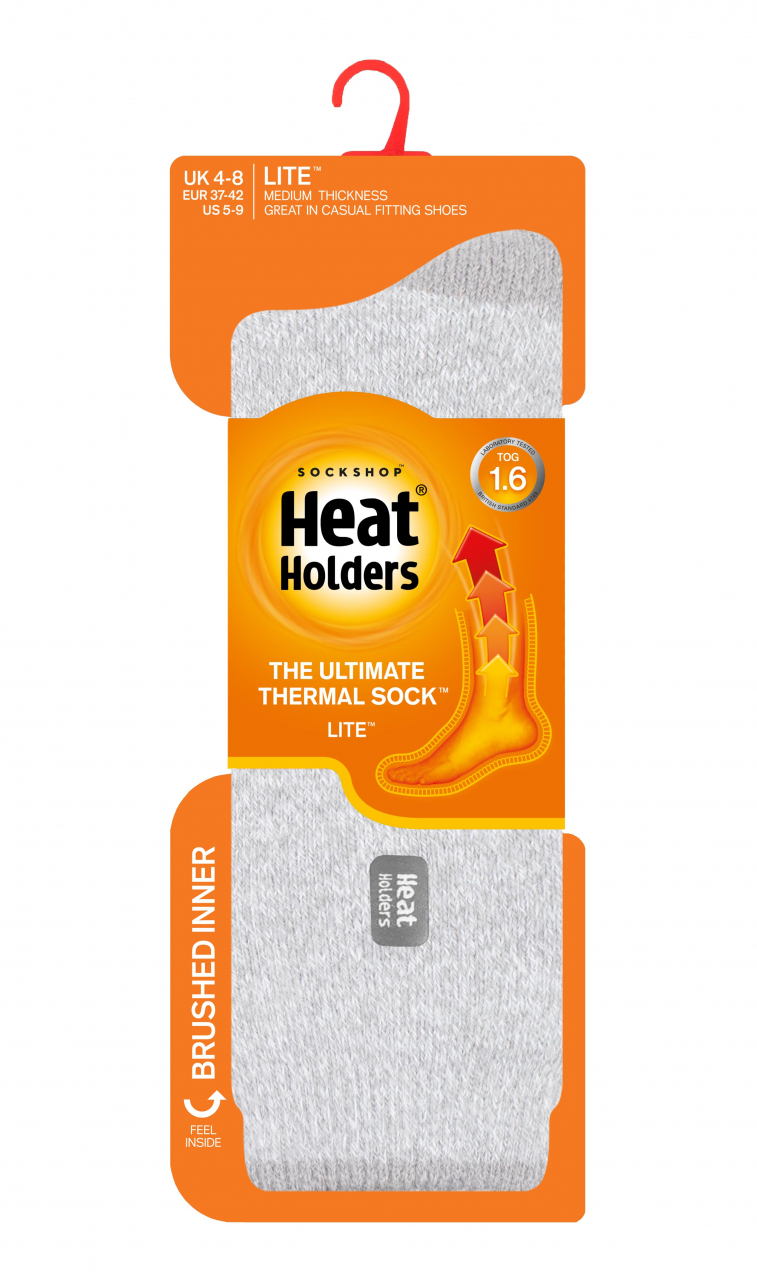 Ciorapi Heat Holders Viola, TOG 1.6, gri, 37-42 [2]