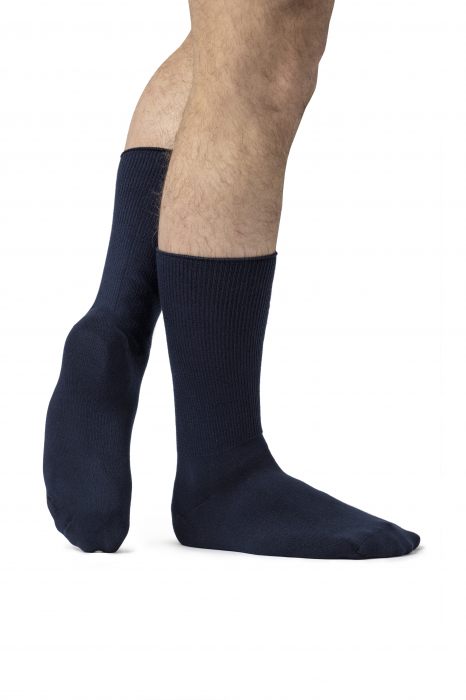 Ciorapi pentru diabetici Iomi Footnurse cu amortizare, negri, marime 37-42, 3 perechi/set [3]