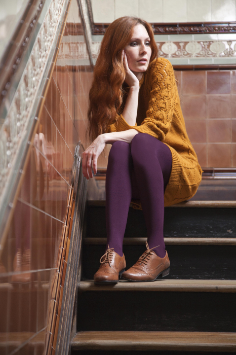 Colanti pantalon Heat Holders Violet marimea S [2]