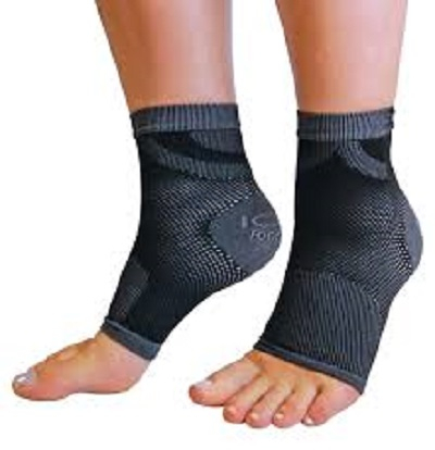 Compresa pentru fasceita plantara Iomi Footnurse, neagra, marime S/M [2]