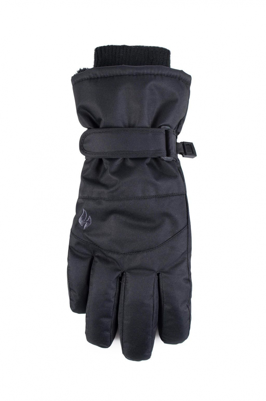 Manusi de ski, Heat Holders Negre, marime L-XL [3]