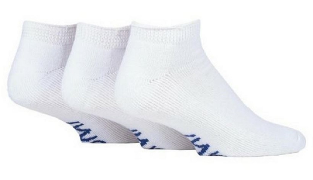 Set ciorapi pentru diabetici Iomi Footnurse cu amortizare scurti, albi, marime 43-45, 3 perechi/set [3]