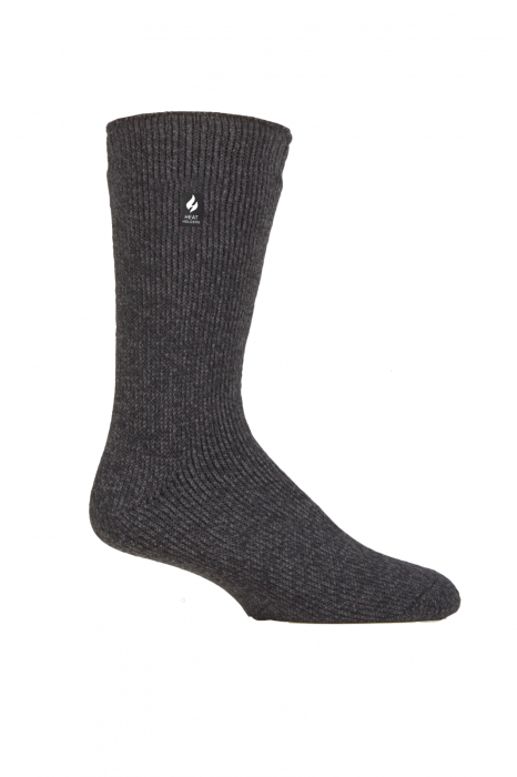 Sosete Heat Holders Finch, Charcoal, marime 39-45 [2]