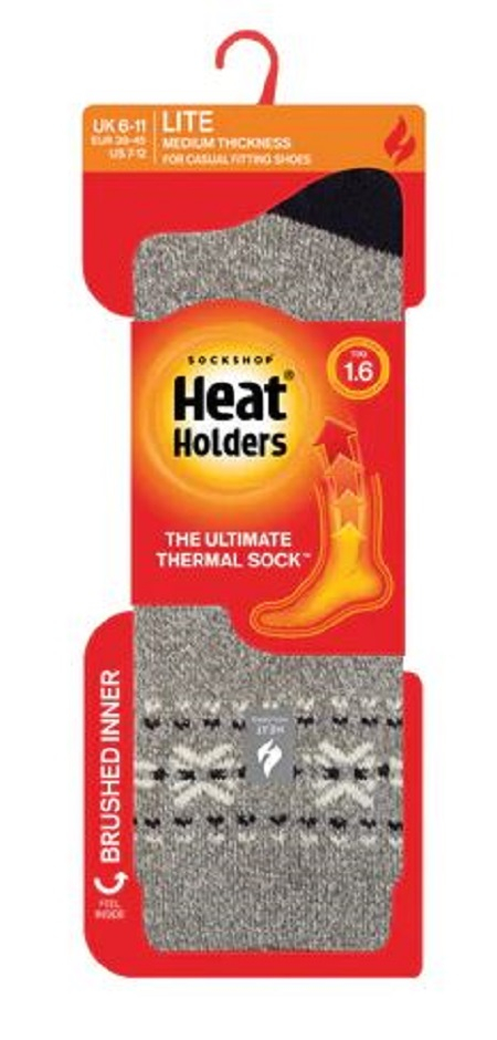 Sosete Heat Holders Matterhorn, gri, marime 39-45 [3]