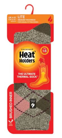 Sosete termice Heat Holders Cali, olive marime 37-42 [1]