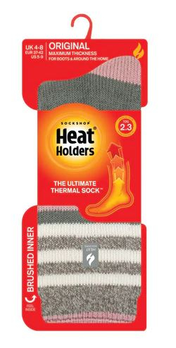 Sosete termice Heat Holders Cherith, gri, marime 37-42 [2]