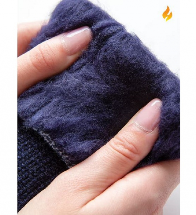 Sosete termice Heat Holders Ski, negri, 37-42 [4]