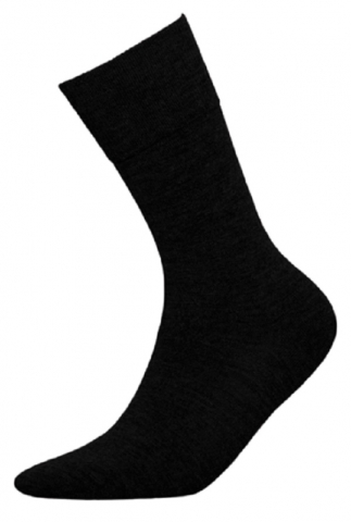 Sosete antiperspirante din Lana - Ciorapi casual antiperspiranti din lana O!skary, negri, 44-46