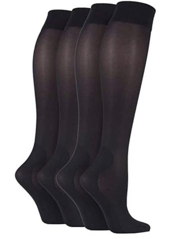 Ciorapi de compresie Iomi Footnurse, negri, marime 40-45, 2 perechi/set [1]