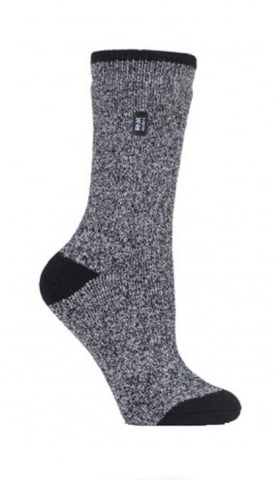 Sosete termice HEAT HOLDERS - Ciorapi Heat Holders Viola, negru cu gri 37-42