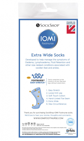 Ciorapi medicinali pentru edem si limfoedem Iomi Footnurse, gri, marime 39-43 [1]