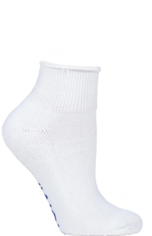 Ciorapi pentru diabetici Iomi Footnurse cu lungime pana la glezna, albi, marime 43-45, 3 perechi/set [3]