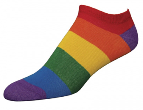 Sosete casual O!SKARY  - Ciorapi scurti antiperspiranti O!skary curcubeu,  36-38