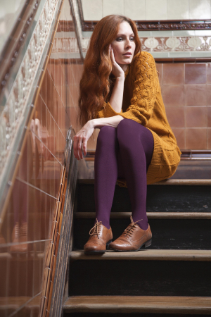 Colanti pantalon Heat Holders Violet, marimea XL [2]