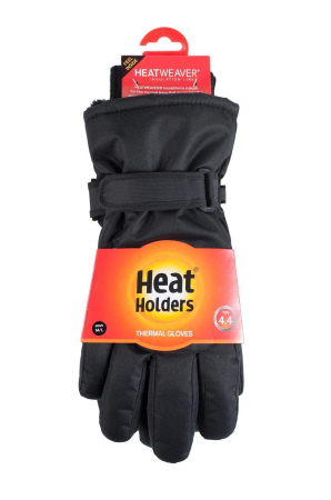 Manusi de ski, Heat Holders Negre, marime L-XL [0]