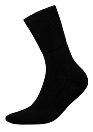 Șosete medicale DEOMED Medic Cotton Silver cu bumbac și ioni de argint - Negru, mărimea 38-40 [0]