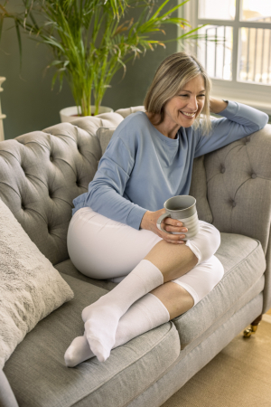 Set 3 perechi, ciorapi pentru diabetici, Iomi Footnurse, gentle grip, roz, roz deschis, verde deschis marime 37-42 [3]