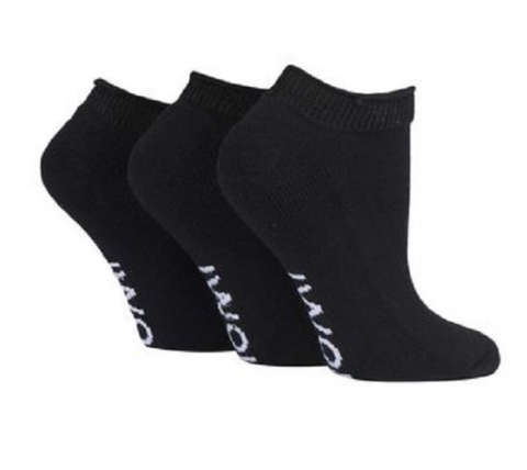 Set ciorapi pentru diabetici Iomi Footnurse, aprobati de catre medicii podologi din Marea Britanie, cu amortizare scurti, negri, marime 37-42, 3 perechi/set [2]