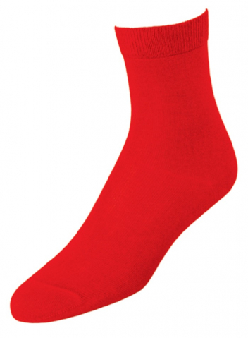 Sosete casual O!SKARY  - Sosete casual antiperspiranti O!skary clasic rosii, 36-38