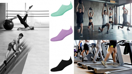 Sosete Fitness InMove Mini Deodorant negre 39-41 [2]