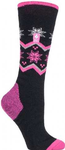 Sosete termice HEAT HOLDERS - Sosete Heat Holders Ultra Lite, Ski, Negru-Roz 37-42 EU