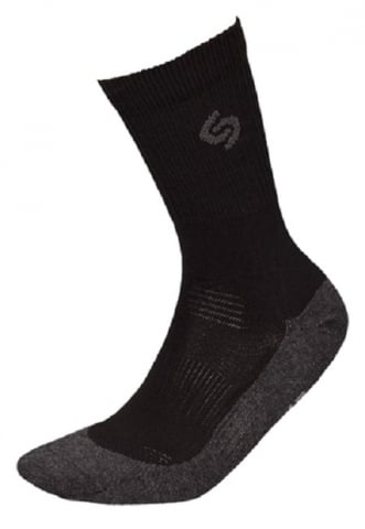 Sosete Alergare cu Argint - Sosete InMove Light Silver cu ioni de argint, negru-antracit, 44-46