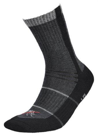 Sosete pentru Diverse Sporturi - Sosete InMove Outdoor Mosquito Stop, antracit-negru, 38-40