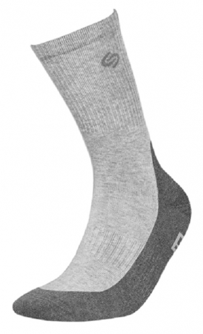 Sosete INMOVE pentru activitati sportive - Sosete InMove Sport Deodorant, gri-gri inchis, 44-46