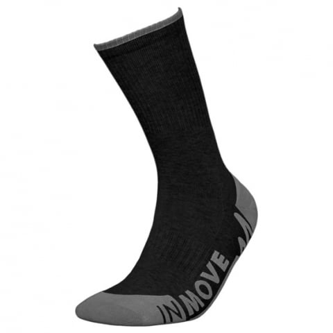 Sosete INMOVE pentru activitati sportive - Sosete InMove Sport Deodorant, negri-gri, 38-40