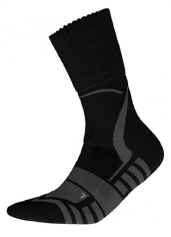 Sosete Trekking cu Argint - Sosete InMove Trekking Deodorant Silver, negri, 35-37