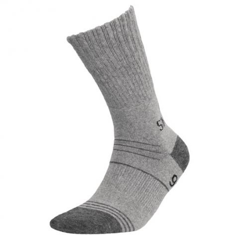 Sosete Trekking cu Argint si Lana - Sosete InMove Trekking Deodorant Silverwool, cu ioni de argint si lana, gri, 44-46