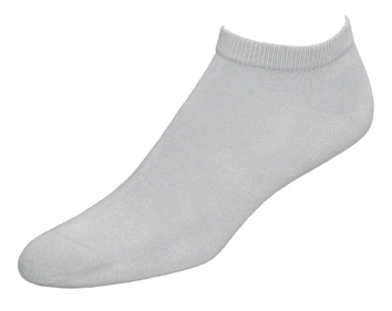 Sosete medicinale DEOMED - Șosete medicale scurte DEOMED Mini Bamboo Silver cu bambus și ioni de argint - Gri deschis, marimea 39-42