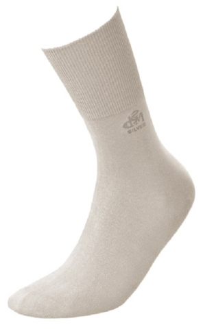 Sosete medicinale DEOMED - Sosete pentru diabetici, certificate ca dispozitiv medical, Deomed din bumbac si ioni de argint, bej, 43-46