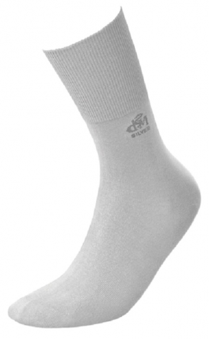 Sosete medicinale DEOMED - Sosete pentru diabetici, certificate ca dispozitiv medical, Deomed din bumbac si ioni de argint, gri deschis, 39-42