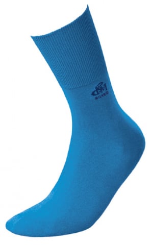 Sosete medicinale DEOMED - Sosete pentru diabetici, certificate ca dispozitiv medical, Deomed din bumbac si ioni de argint, albastri, 43-46