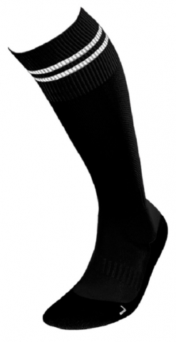  Diverse Sporturi - Sosete pentru fotbal InMove cu ioni de argint, negre, 44-46