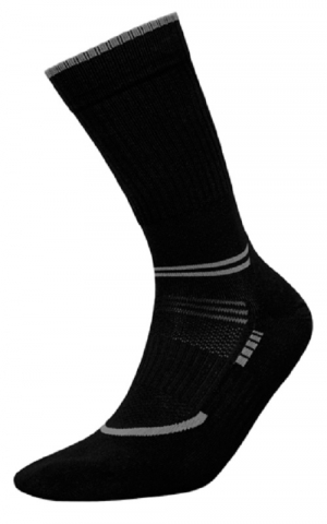 Sosete pentru patinaj, InMove Skate Silver, negri-gri, 38-40 [0]