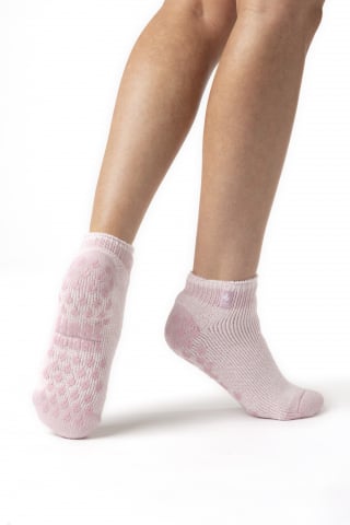 Sosete termice HEAT HOLDERS - Sosete termice, antialunecare Heat Holders Pisa, antiderapanti, roz deschis, 37-42